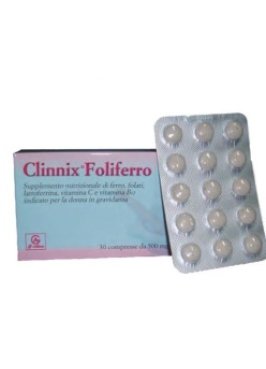 CLINNIX FOLIFERRO 30 COMPRESSE