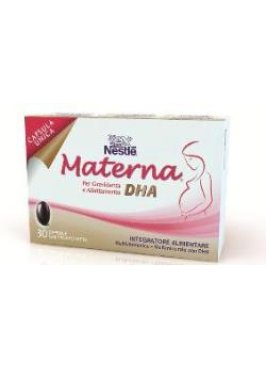 NESTLE' MATERNA DHA 30 CAPSULE UNICA