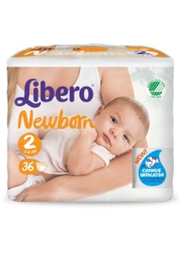 LIBERO NEWBORN PANN 2 36PZ