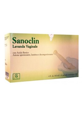 SANOCLIN LAVANDA VAGINALE 4 FLACONI 140 ML