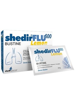 SHEDIRFLU 600 LEMON 20 BUSTINE