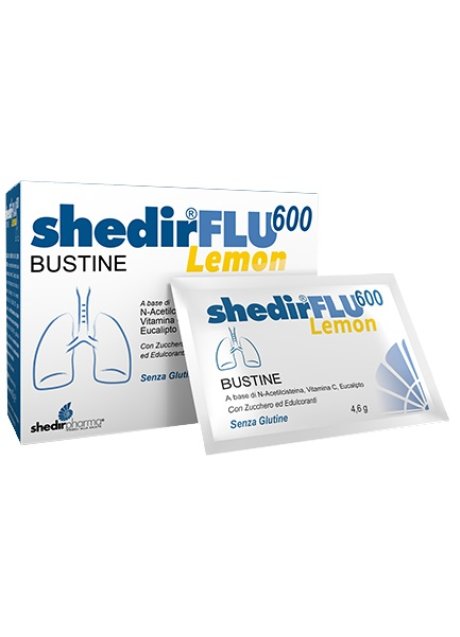 SHEDIRFLU 600 LEMON 20 BUSTINE