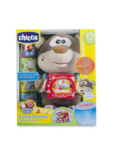 CHICCO GIOCO ORSO CANTASTORIE 1 PEZZO