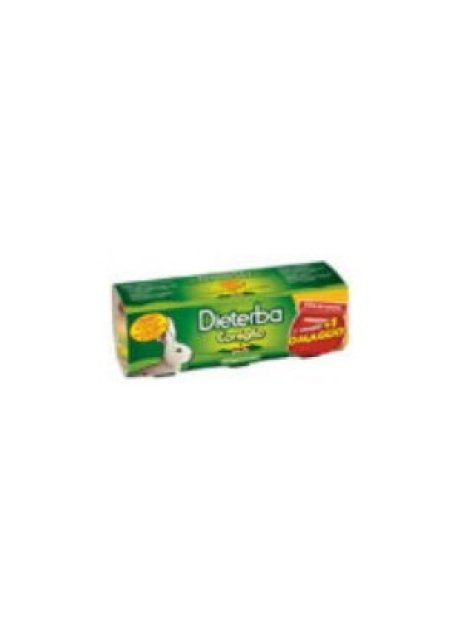 DIETERBA OMOGENEIZZATO CONIGLIO 3 PEZZI 80 G