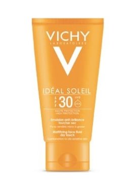 IDEAL SOLEIL VISO DRY TOUCH SPF30 50 ML