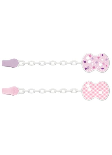 CHICCO PHYSIO CLIP CATENELLA ROSA