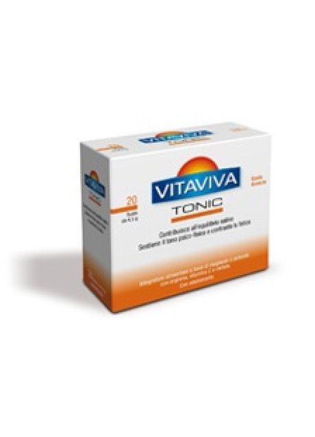 VITAVIVA TONIC SALINO MAGNESIO + POTASSIO 20 BUSTINE DA 4,5G L'UNA