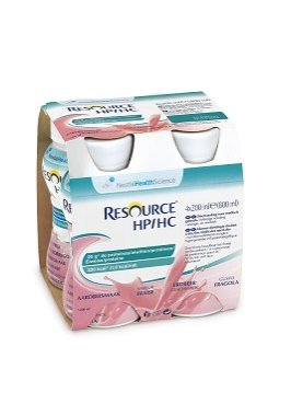 RESOURCE HP/HC FRAGOLA 4 BOTTIGLIE 200 ML