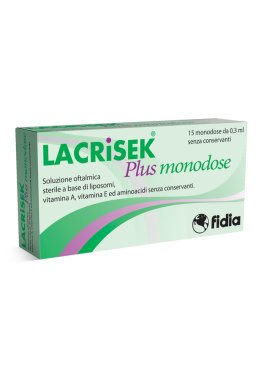 SOLUZIONE OFTALMICA LACRISEK PLUS 15 MONODOSE 0,3 ML