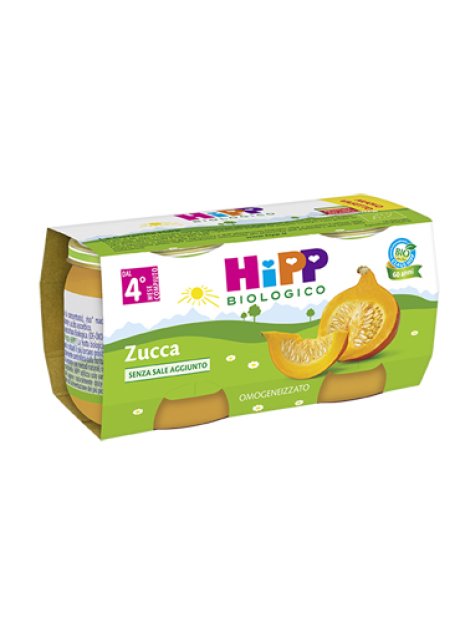 HIPP OMO ZUCCA 2X80G