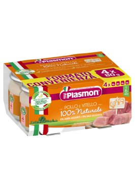 PLASMON OMOPOLLO VITELLO 80X4 LP