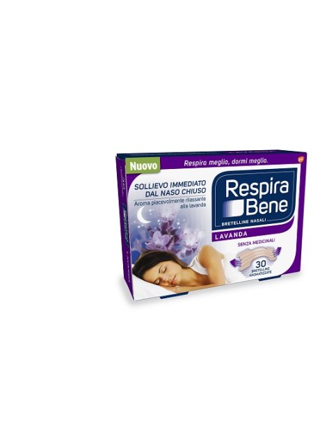 CEROTTO NASALE LAVANDA RESPIRA BENE 30 PEZZI