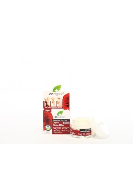 DR ORGANIC ROSE CREMA NOTTE