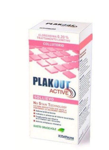 PLAK OUT ACTIVE SOLLIEVO 200ML