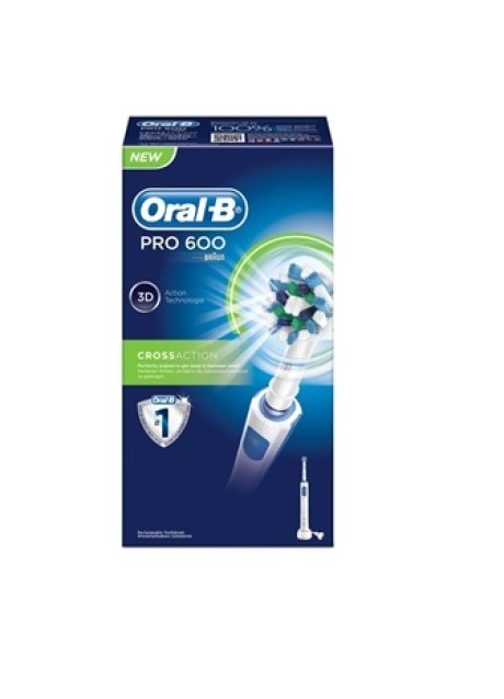 SPAZZOLINO ORALB POWER PC 600 CROSSACTION