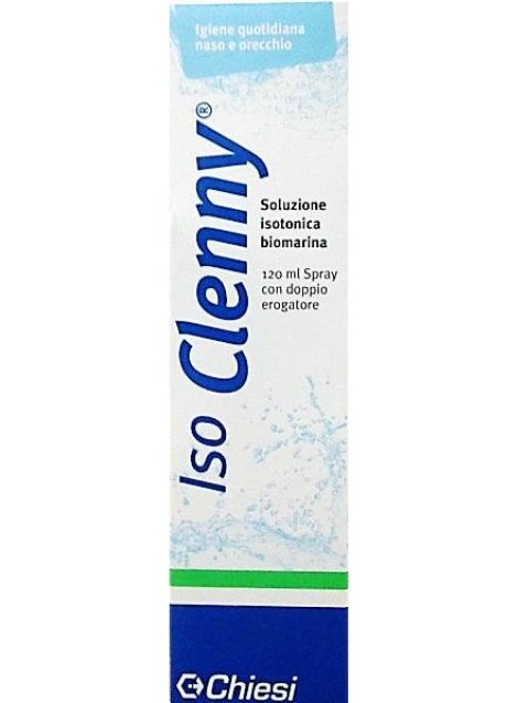 ISO CLENNY SOLUZIONE ISOTONICA BIOMARINA SPRAY DOPPIO EROGATORE 120 ML