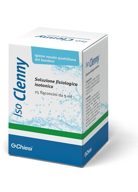 ISO CLENNY SOLUZIONE ISOTONICA MONODOSE 25 FLACONI 5 ML