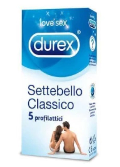 PROFILATTICO DUREX SETTEBELLO CLASSICO 5 PEZZI