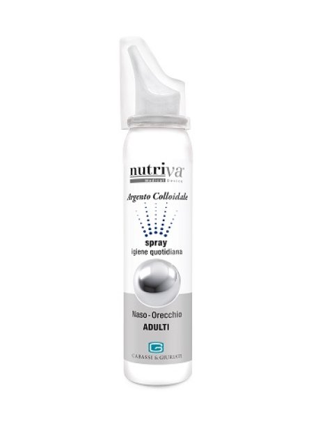 NUTRIVA ARGENTO COLLOIDALE NASO/ORECCHIE 100 ML