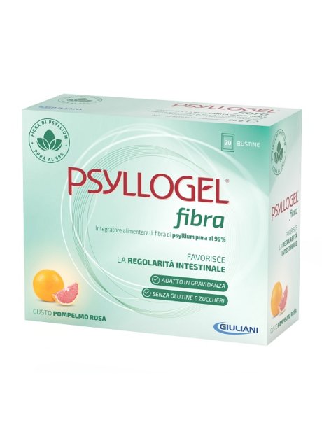 PSYLLOGEL FIBRA ARANCE ROSSE 20 BUSTINE