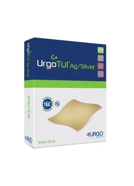 URGOTUL AG/SILVER 10X12CM 5PZ