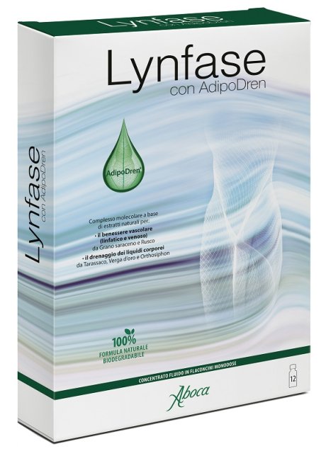 LYNFASE FITOMAGRA 12 FLACONCINI 15 G