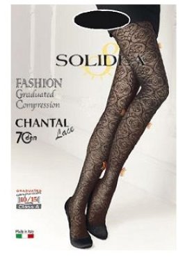 CHANTAL 70 LACE NERO 1-S