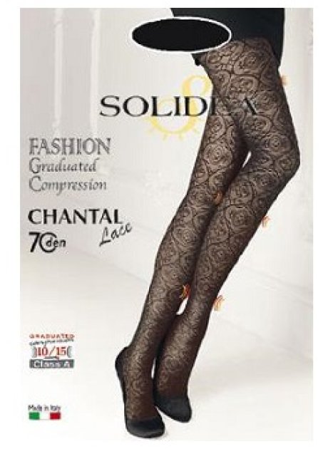 CHANTAL 70 LACE NERO 1-S