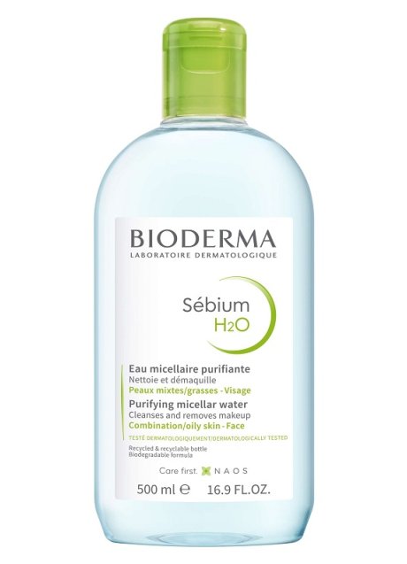 SEBIUM H2O DETERG 500ML