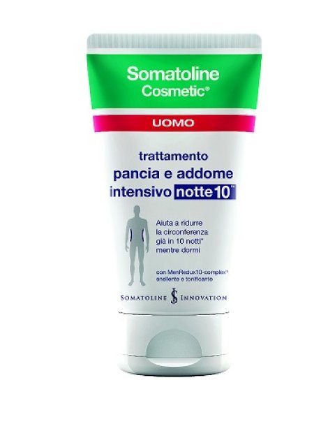 SOMATOLINE COSMETIC UOMO PANCIA ADDOME INTENSIVO NOTTE 10 TUBO 250 ML