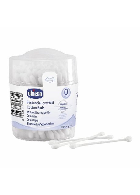 CHICCO COTTON NET BASTONCINI OVATTATI IGIENE AURICOLARE 160PEZZI