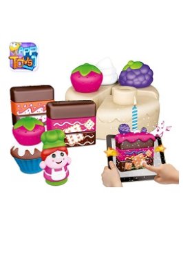 CHICCO GIOCO COSTRUZIONI CAKEDESIGN 30 PEZZI