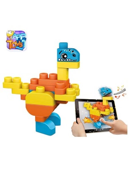 CHICCO GIOCO COSTRUZIONI DINOSAURI SET 30 PEZZI