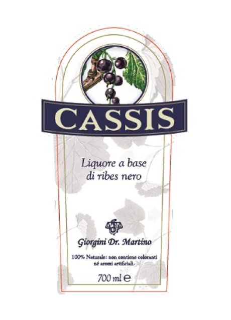 CASSIS LIQUORE 700ML