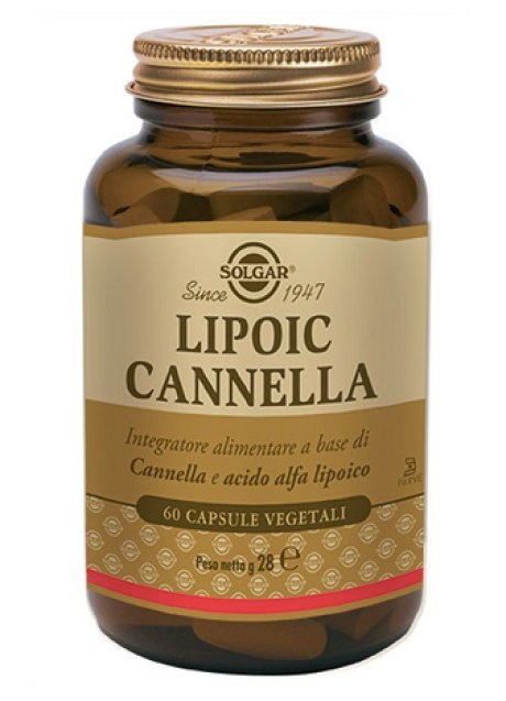 LIPOIC CANNELLA 60 CAPSULE VEGETALI FLACONE 28 G