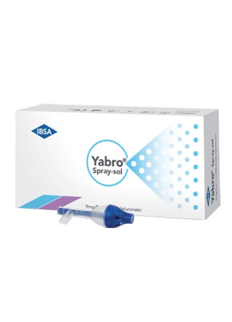 YABRO SPRAY-SOL 10 FIALE 5 ML SODIO IALURONATO 0,18%