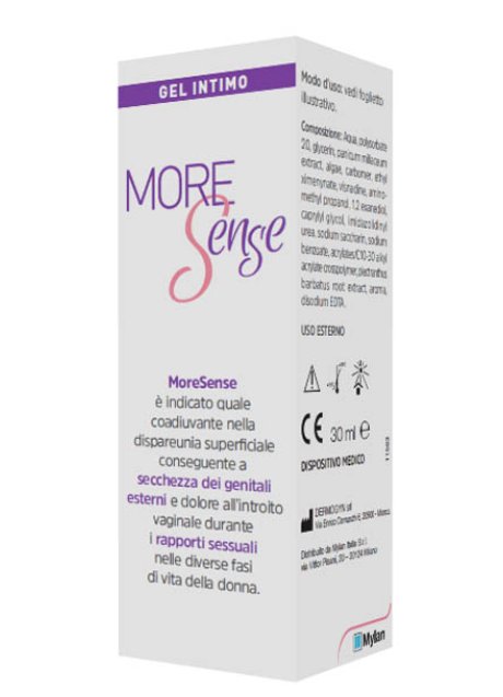 MORESENSE GEL TUBO 30ML