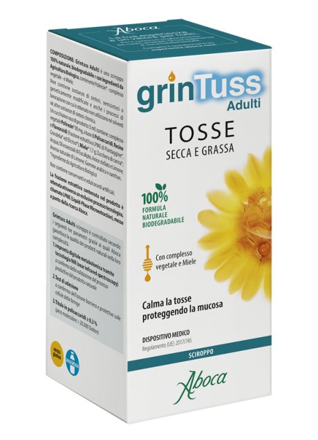 GRINTUSS ADULTI SCIROPPO CON POLIRESIN 180 G