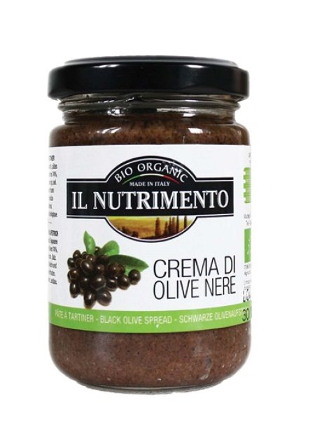 NUT CREMA DI OLIVE NERE 130G