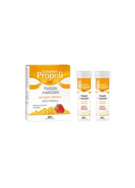 GOLASEPT PROPOLI BABY 24 COMPRESSE MASTICABILI FRAGOLA