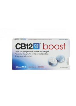 CB12 BOOST CHEWING-GUM PROMO 10 PEZZI