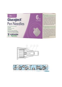 GLUCOJECT AGO PENNA 6MM G31