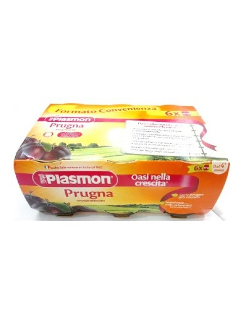 PLASMON OMOG PRUGNA 6X104G