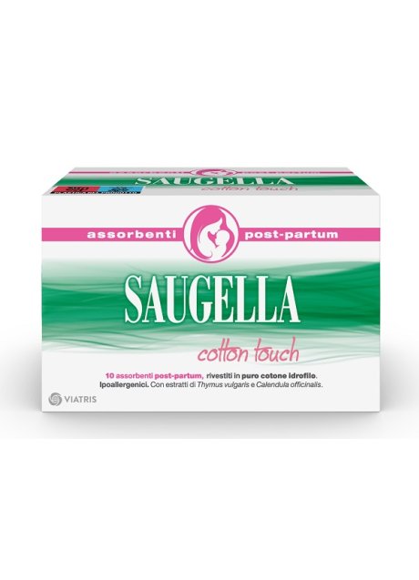 SAUGELLA COTTON TOUCH ASSORBENTI POSTPARTUM