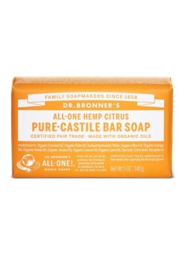 DR BRONNER'S CITRUS-ORANGE140G