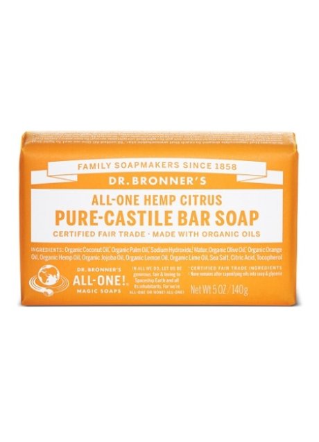 DR BRONNER'S CITRUS-ORANGE140G