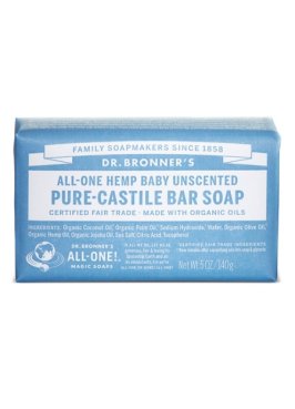 DR BRONNER'S UNSCENTED 140G