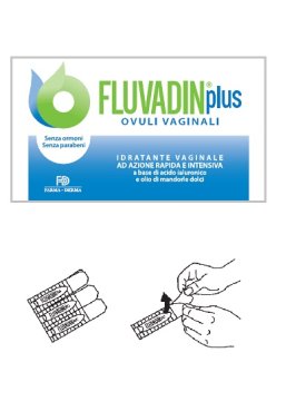 OVULI VAGINALI FLUVADIN PLUS 10 PEZZI