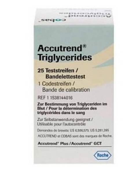 ACCUTREND TRIGLICERIDI 25STRIP