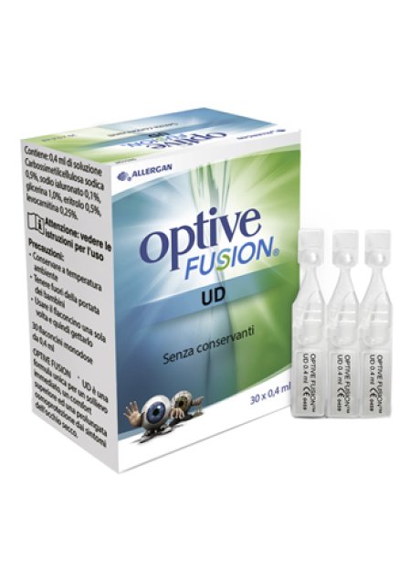 OPTIVE FUSION UD SOLUZIONE OFTALMICA STERILE 30 FLACONCINI MONODOSE 0,4 ML